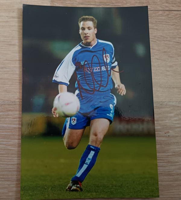 Neil Harris Signed Millwall Photo