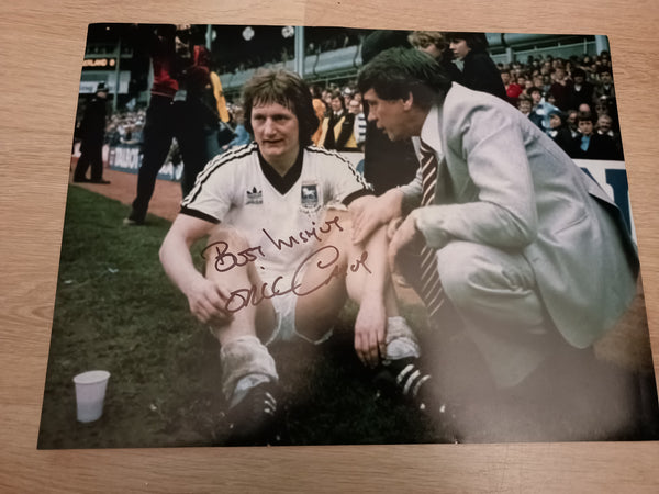 Eric Gates Ipswich Town 1981 FA Cup Semi Final Signed