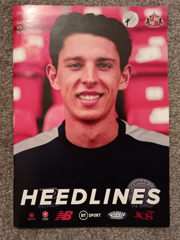 Gateshead v Sunderland 2023/24 Friendly