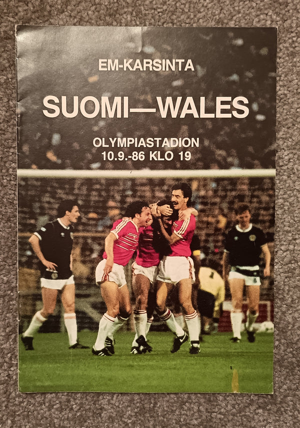 Finland v Wales 1986