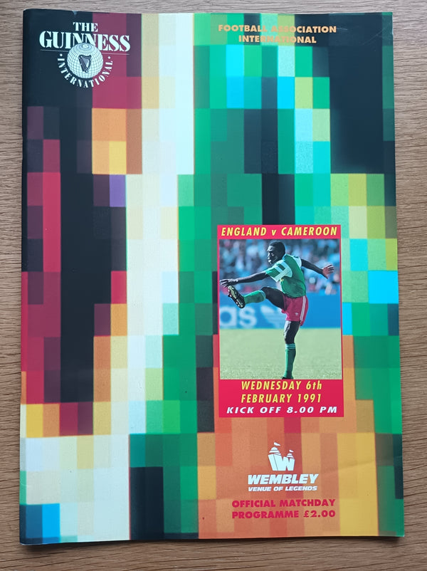 England v Cameroon 1991