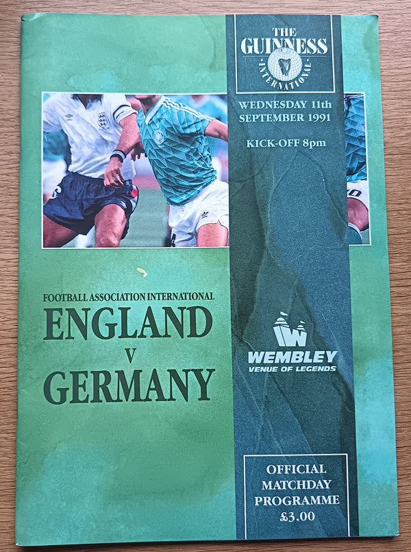 England v Germany 1991