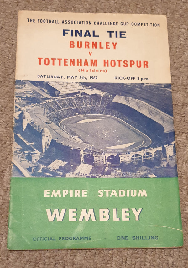 1962 FA Cup Final Spurs v Burnley