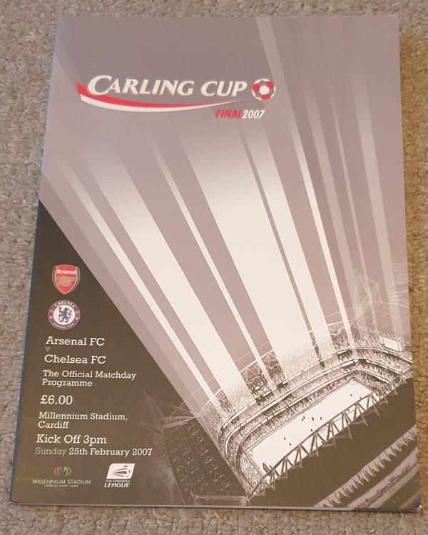 2007 Carling Cup Final Arsenal v Chelsea