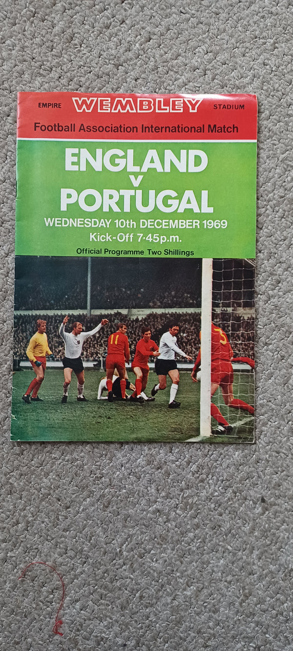 England v Portugal 1969