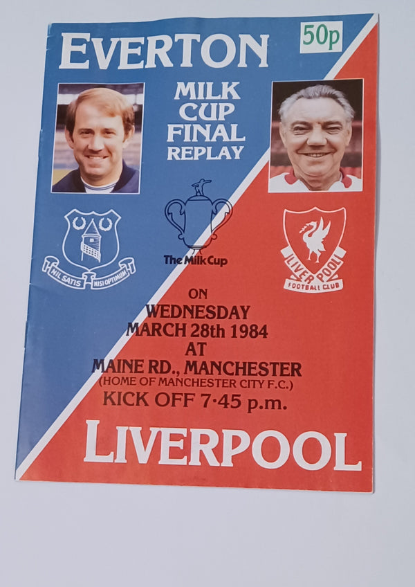 1984 Everton v Liverpool League Cup Final Replay