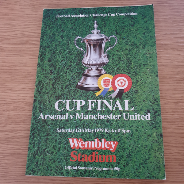 1979 Arsenal v Manchester United FA Cup Final