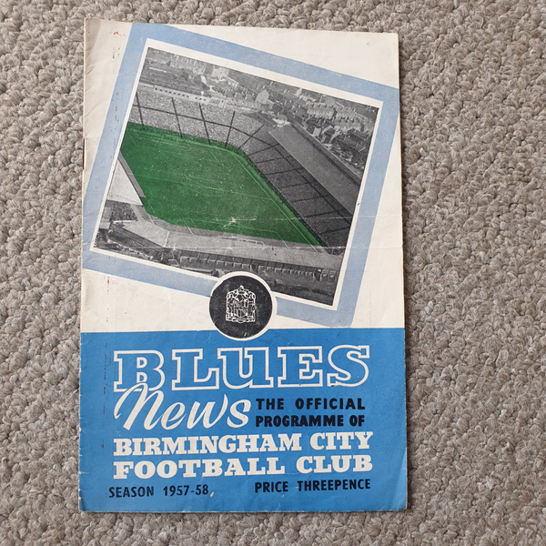 Birmingham City v Sunderland 1957/8
