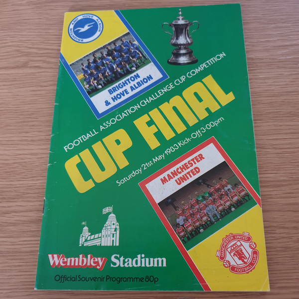 1983 Brighton v Manchester United FA Cup Final