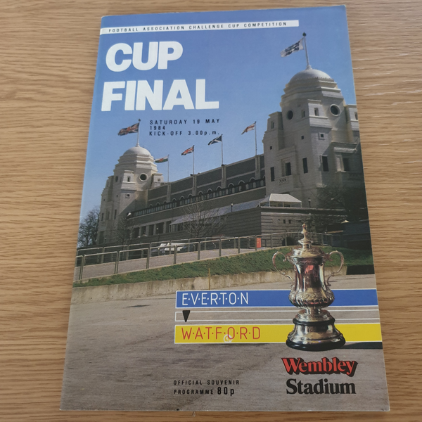 1984 Everton v Watford FA Cup Final